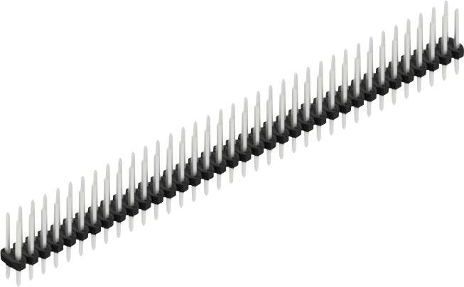 Fischer Elektronik Stiftleiste (Standard) Anzahl Reihen: 2 SLY210472Z 10St.