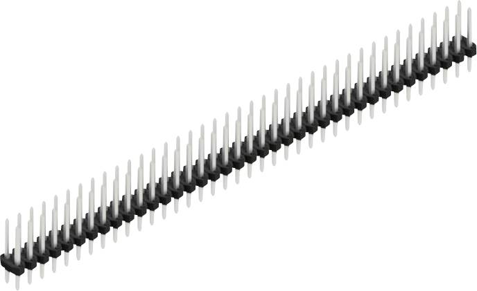 Fischer Elektronik Stiftleiste (Standard) Anzahl Reihen: 2 SLY210476Z 10St.