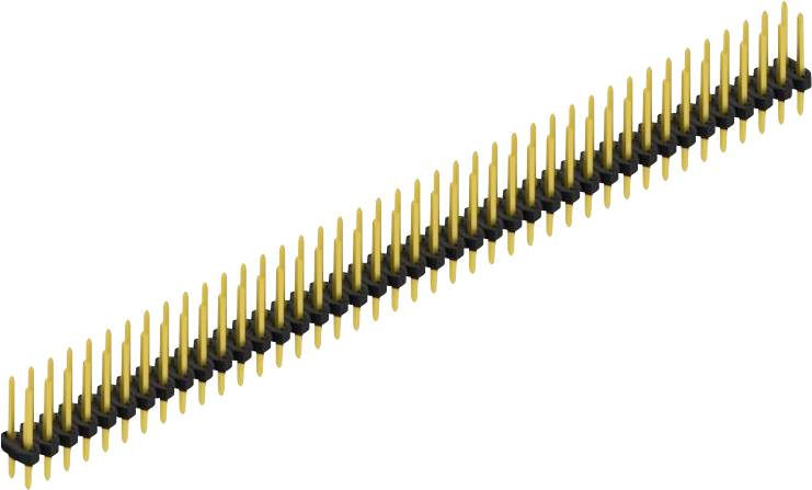 Fischer Elektronik Stiftleiste (Standard) Anzahl Reihen: 2 SLY210482G 10St.