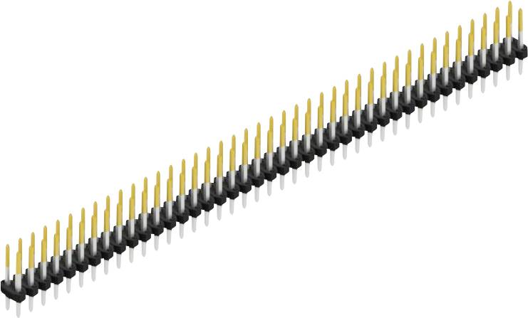 Fischer Elektronik Stiftleiste (Standard) Anzahl Reihen: 2 SLY210482S 10St.