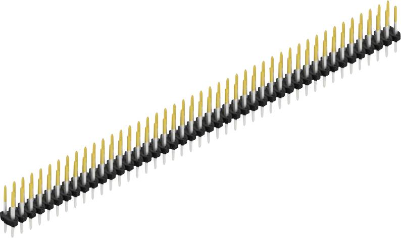 Fischer Elektronik Stiftleiste (Standard) Anzahl Reihen: 2 SLY210488S 10St.