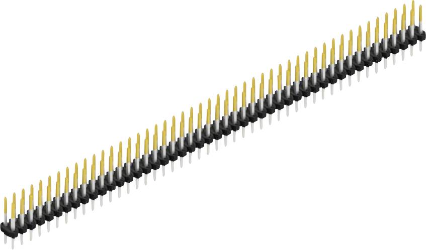 Fischer Elektronik Stiftleiste (Standard) Anzahl Reihen: 2 SLY210494S 10St.
