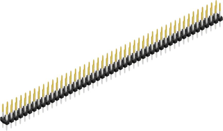 Fischer Elektronik Stiftleiste (Standard) Anzahl Reihen: 2 SLY210496S 10St.