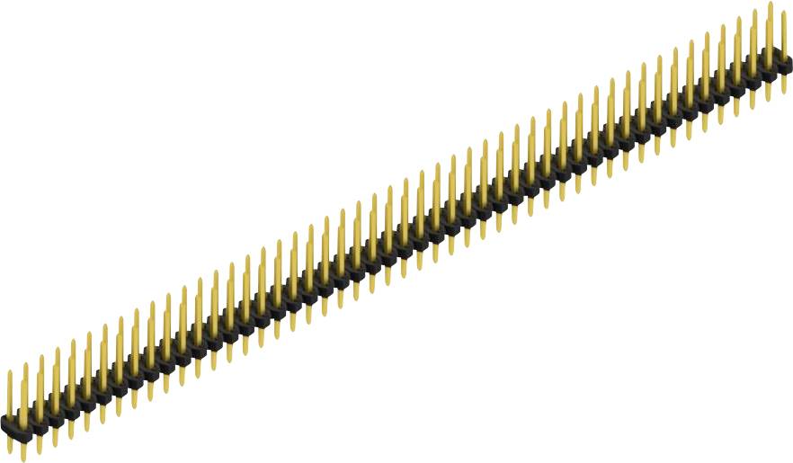 Fischer Elektronik Stiftleiste (Standard) Anzahl Reihen: 2 SLY210498G 10St.