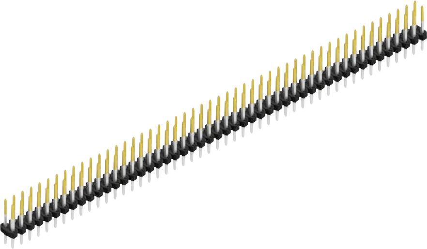Fischer Elektronik Stiftleiste (Standard) Anzahl Reihen: 2 SLY210498S 10St.