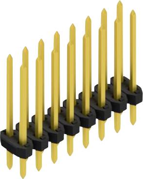 Fischer Elektronik Stiftleiste (Standard) Anzahl Reihen: 2 10062579 10St.