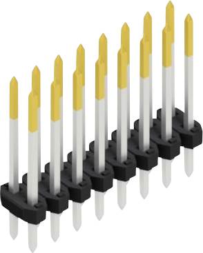 Fischer Elektronik Stiftleiste (Standard) Anzahl Reihen: 2 10062580 10St.