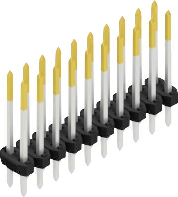 Fischer Elektronik Stiftleiste (Standard) Anzahl Reihen: 2 10062583 10St.