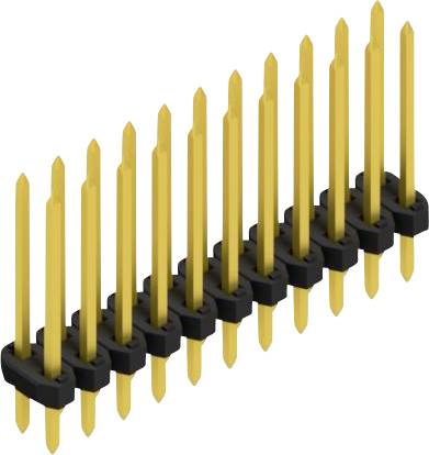 Fischer Elektronik Stiftleiste (Standard) Anzahl Reihen: 2 10137639 10St.