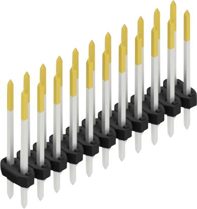 Fischer Elektronik Stiftleiste (Standard) Anzahl Reihen: 2 10062585 10St.
