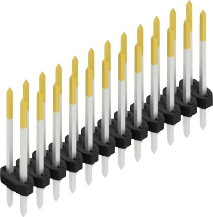 Fischer Elektronik Stiftleiste (Standard) Anzahl Reihen: 2 SLY213924S 10St.