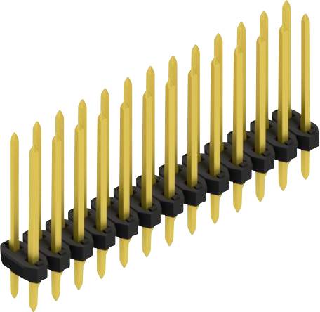 Fischer Elektronik Stiftleiste (Standard) Anzahl Reihen: 2 10062587 10St.