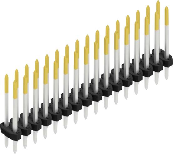 Fischer Elektronik Stiftleiste (Standard) Anzahl Reihen: 2 SLY213932S 10St.