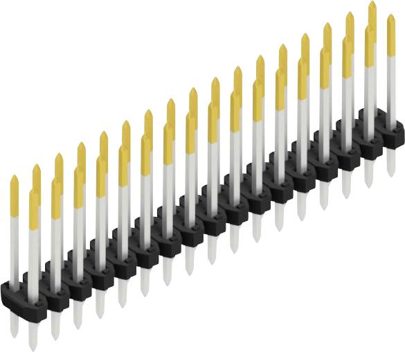 Fischer Elektronik Stiftleiste (Standard) Anzahl Reihen: 2 SLY213934S 10St.