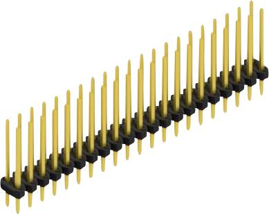 Fischer Elektronik Stiftleiste (Standard) Anzahl Reihen: 2 SLY213942G 10St.