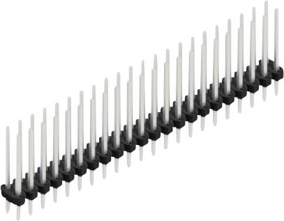Fischer Elektronik Stiftleiste (Standard) Anzahl Reihen: 2 10062597 10St.