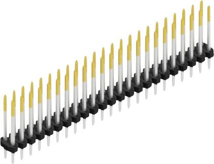 Fischer Elektronik Stiftleiste (Standard) Anzahl Reihen: 2 SLY213946S 10St.