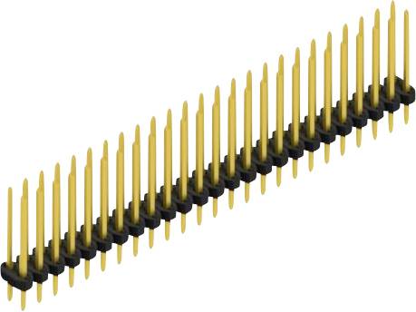 Fischer Elektronik Stiftleiste (Standard) Anzahl Reihen: 2 10062598 10St.