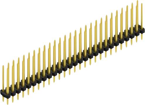 Fischer Elektronik Stiftleiste (Standard) Anzahl Reihen: 2 SLY213954G 10St.