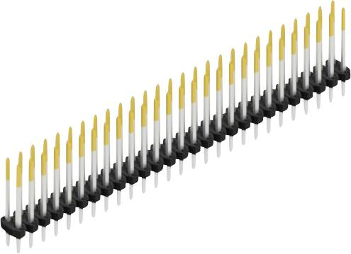 Fischer Elektronik Stiftleiste (Standard) Anzahl Reihen: 2 SLY213954S 10St.