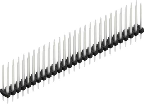 Fischer Elektronik Stiftleiste (Standard) Anzahl Reihen: 2 SLY213954Z 10St.
