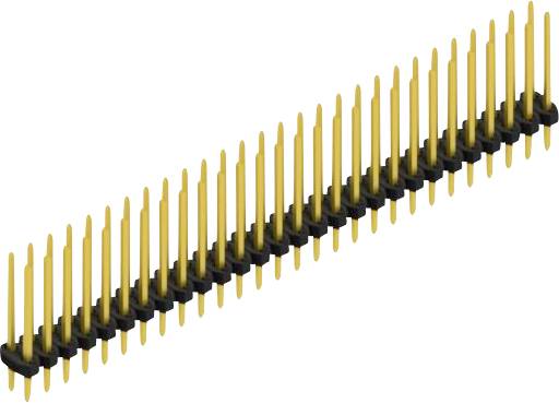 Fischer Elektronik Stiftleiste (Standard) Anzahl Reihen: 2 SLY213956G 10St.