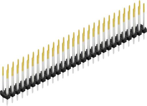 Fischer Elektronik Stiftleiste (Standard) Anzahl Reihen: 2 SLY213956S 10St.