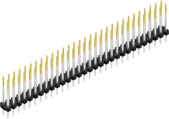 Fischer Elektronik Stiftleiste (Standard) Anzahl Reihen: 2 10141309 10St.