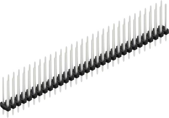 Fischer Elektronik Stiftleiste (Standard) Anzahl Reihen: 2 SLY213962Z 10St.