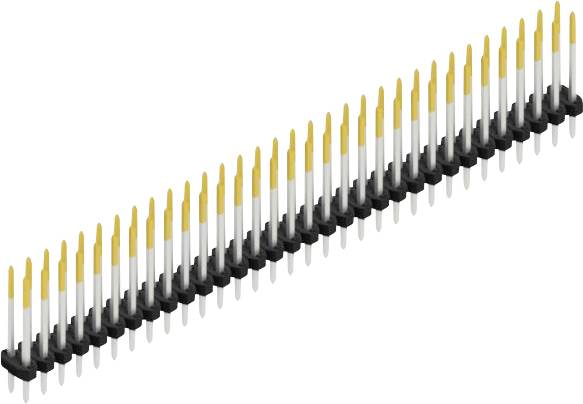 Fischer Elektronik Stiftleiste (Standard) Anzahl Reihen: 2 SLY213964S 10St.