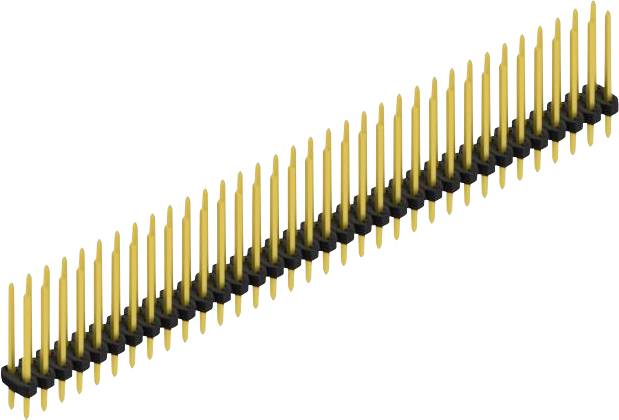 Fischer Elektronik Stiftleiste (Standard) Anzahl Reihen: 2 SLY213968G 10St.
