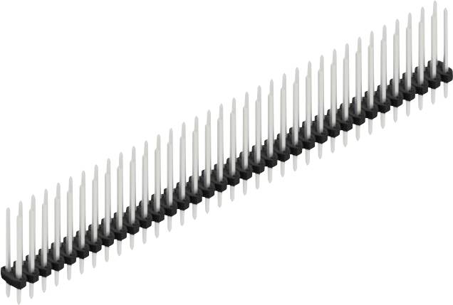 Fischer Elektronik Stiftleiste (Standard) Anzahl Reihen: 2 SLY213970Z 10St.
