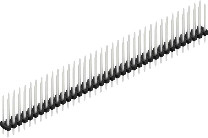 Fischer Elektronik Stiftleiste (Standard) Anzahl Reihen: 2 10062604 10St.