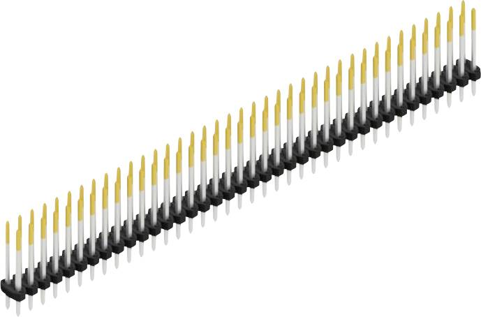 Fischer Elektronik Stiftleiste (Standard) Anzahl Reihen: 2 SLY213976S 10St.