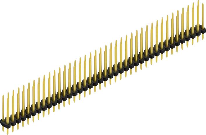 Fischer Elektronik Stiftleiste (Standard) Anzahl Reihen: 2 SLY213978G 10St.