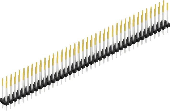 Fischer Elektronik Stiftleiste (Standard) Anzahl Reihen: 2 SLY213978S 10St.