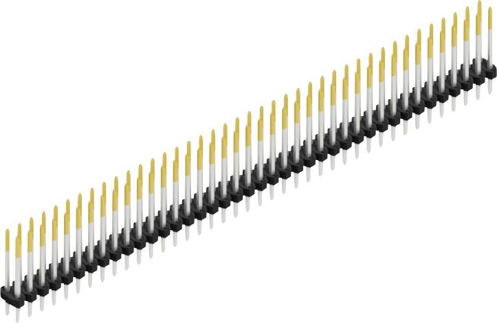 Fischer Elektronik Stiftleiste (Standard) Anzahl Reihen: 2 SLY213980S 10St.