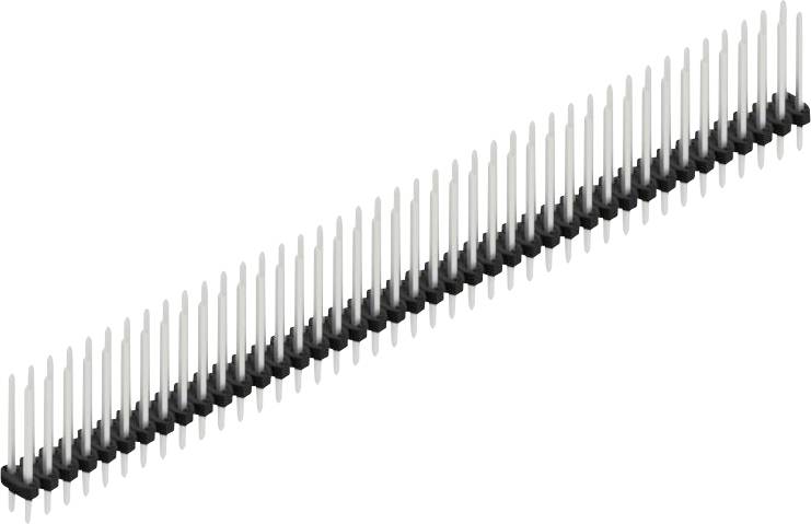 Fischer Elektronik Stiftleiste (Standard) Anzahl Reihen: 2 SLY213982Z 10St.