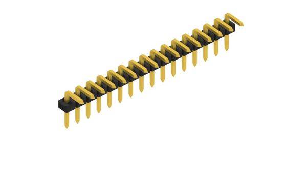 Fischer Elektronik Stiftleiste (Standard) Anzahl Reihen: 1 10062642 10St.