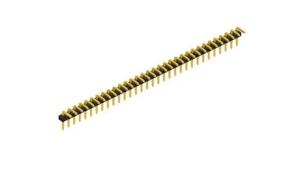 Fischer Elektronik Stiftleiste (Standard) Anzahl Reihen: 1 10151138 10St.