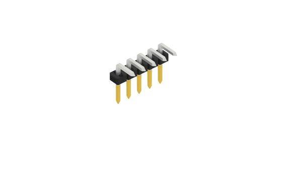Fischer Elektronik Stiftleiste (Standard) Anzahl Reihen: 1 SLY30415S 10St.