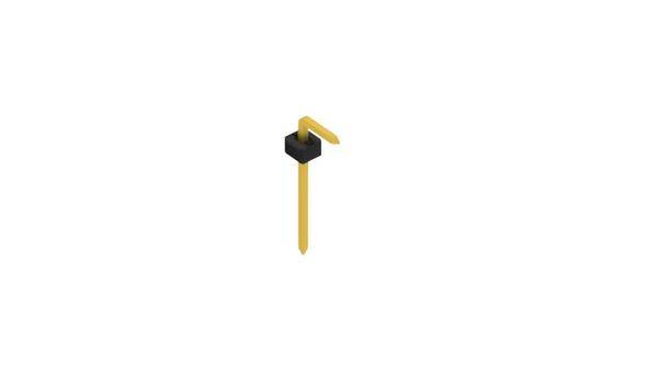 Fischer Elektronik Stiftleiste (Standard) Anzahl Reihen: 1 SLY30821G 10St.