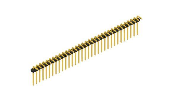 Fischer Elektronik Stiftleiste (Standard) Anzahl Reihen: 1 SLY308233G 10St.
