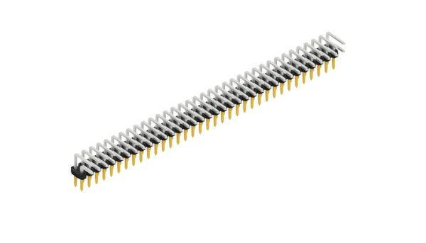 Fischer Elektronik Stiftleiste (Standard) Anzahl Reihen: 2 SLY403570S 10St.