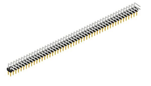Fischer Elektronik Stiftleiste (Standard) Anzahl Reihen: 2 SLY403598S 10St.