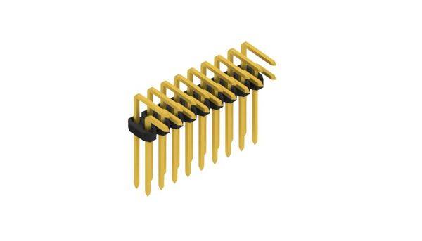 Fischer Elektronik Stiftleiste (Standard) Anzahl Reihen: 2 SLY408218G 10St.