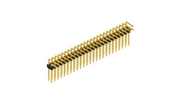 Fischer Elektronik Stiftleiste (Standard) Anzahl Reihen: 2 SLY408250G 10St.