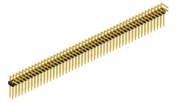 Fischer Elektronik Stiftleiste (Standard) Anzahl Reihen: 2 SLY408298G 10St.
