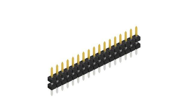 Fischer Elektronik Stiftleiste (Standard) Anzahl Reihen: 1 SLY504017S 10St.