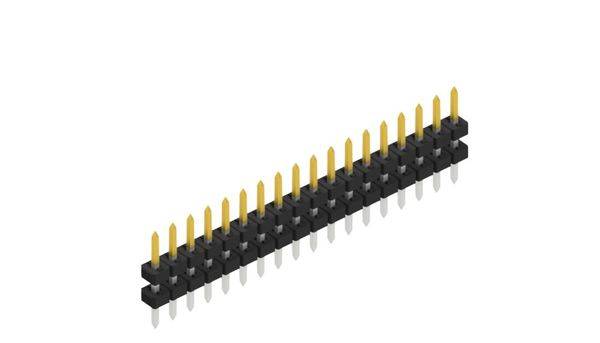 Fischer Elektronik Stiftleiste (Standard) Anzahl Reihen: 1 SLY504018S 10St.